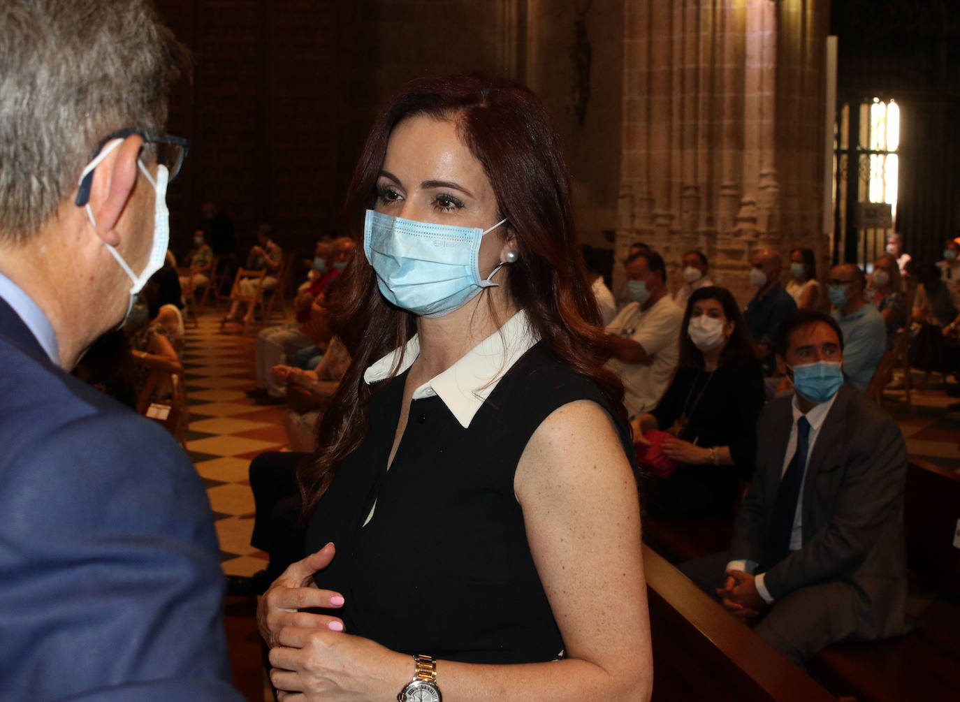 Funeral por las víctimas del Covid-19 en Segovia. ANTONIO DE TORRE