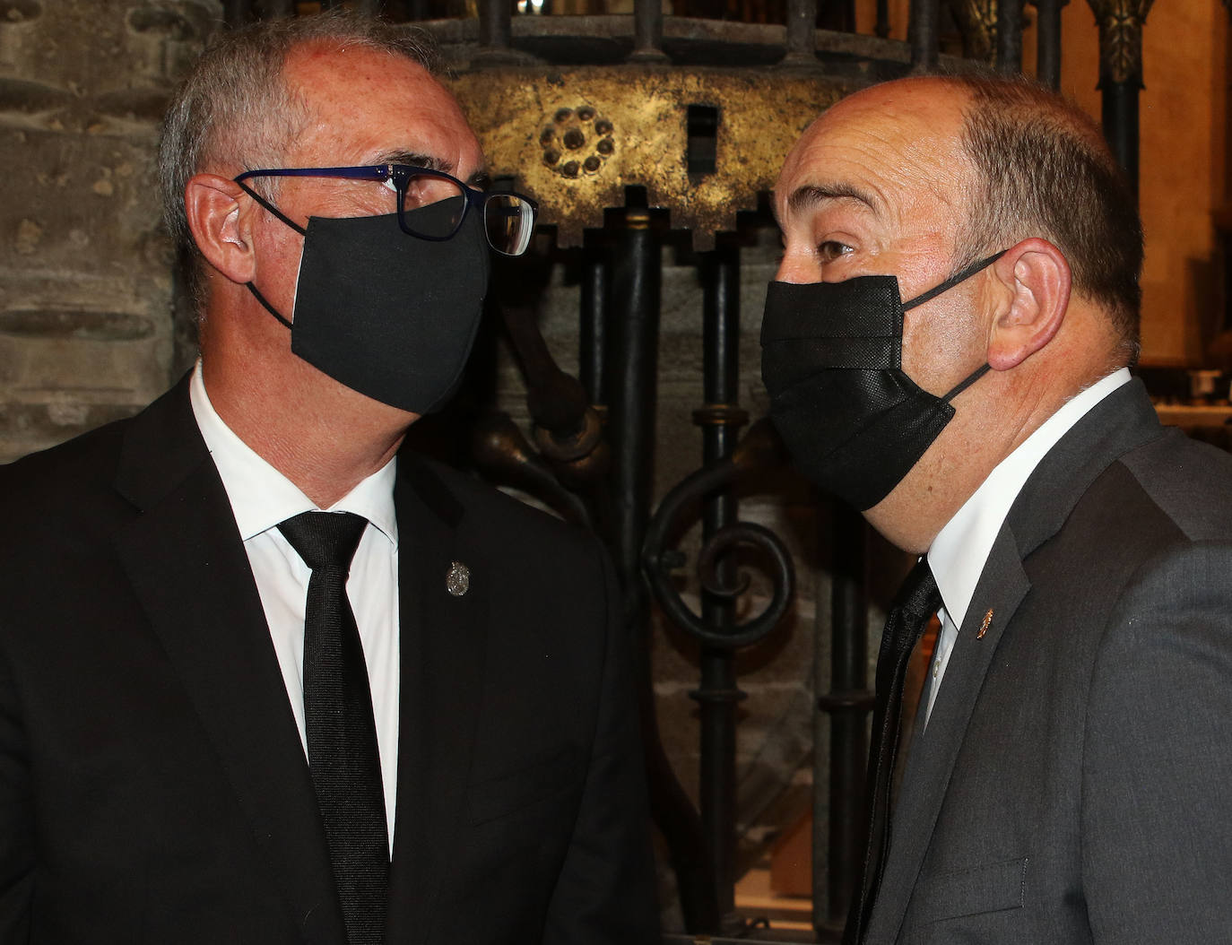 Funeral por las víctimas del Covid-19 en Segovia. ANTONIO DE TORRE