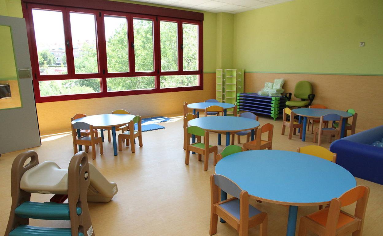 Dependencias de una guardería. 