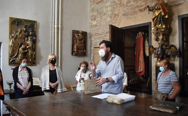 Visitas guiadas a la Colegiata de San Miguel, que cumple 800 años.
