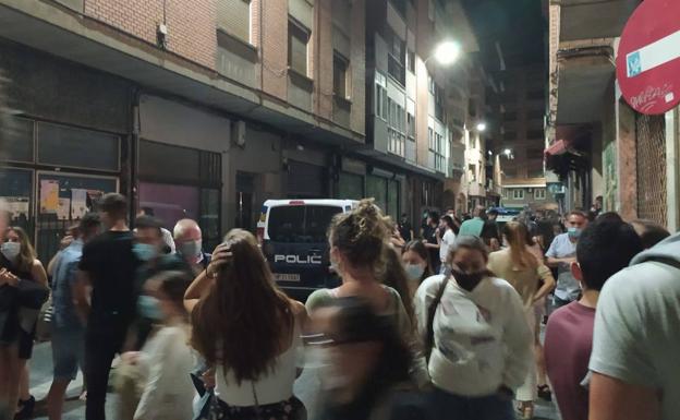 La Policía desaloja un bar en Palencia en la primera noche del nuevo horario del ocio nocturno