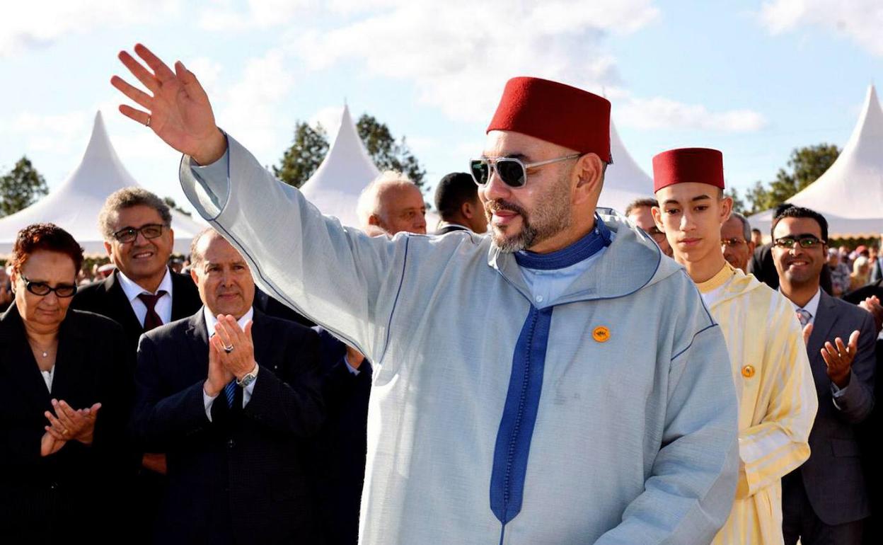 Mohamed VI, rey de Marruecos.