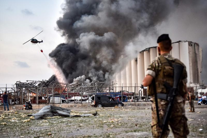 Fotos: La explosión en el puerto de Beirut, en imágenes