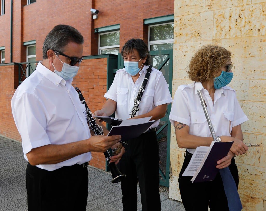 La Banda de Música de Palencia homenajea a la Policía Local