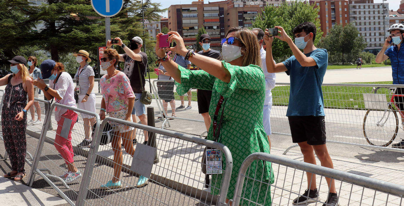 Pruebas Sub 23 y Élite del Memorial Ángel Lozano de cicilismo con salida desde el Campo Grande de Valladolid. 