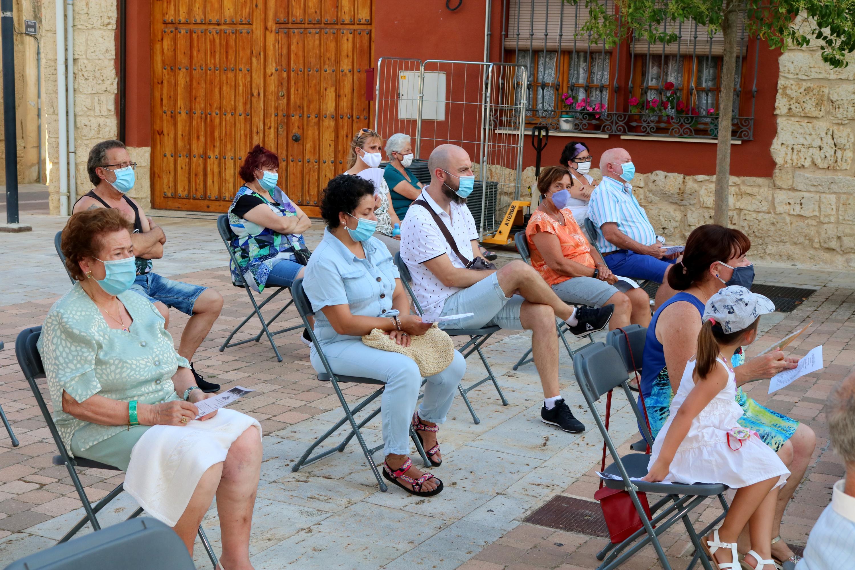 Actuación de la Banda de Música Comarcal de la ACJB en Fuentes de Valdepero