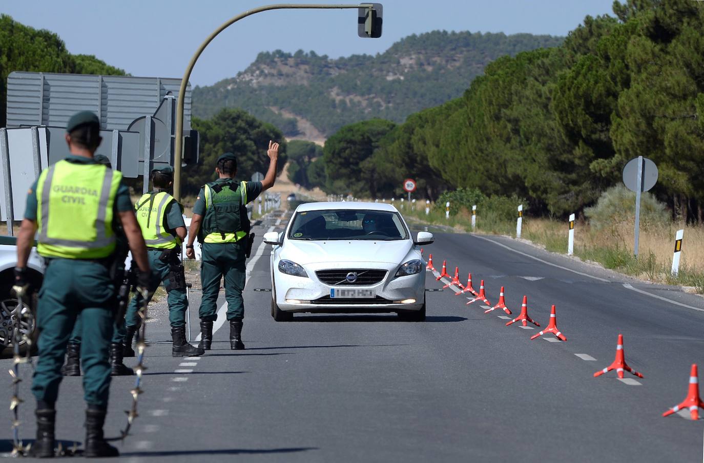 Los controles se intensificarán este fin de semana en Castilla y León para evitar concentraciones en las 'no fiestas'