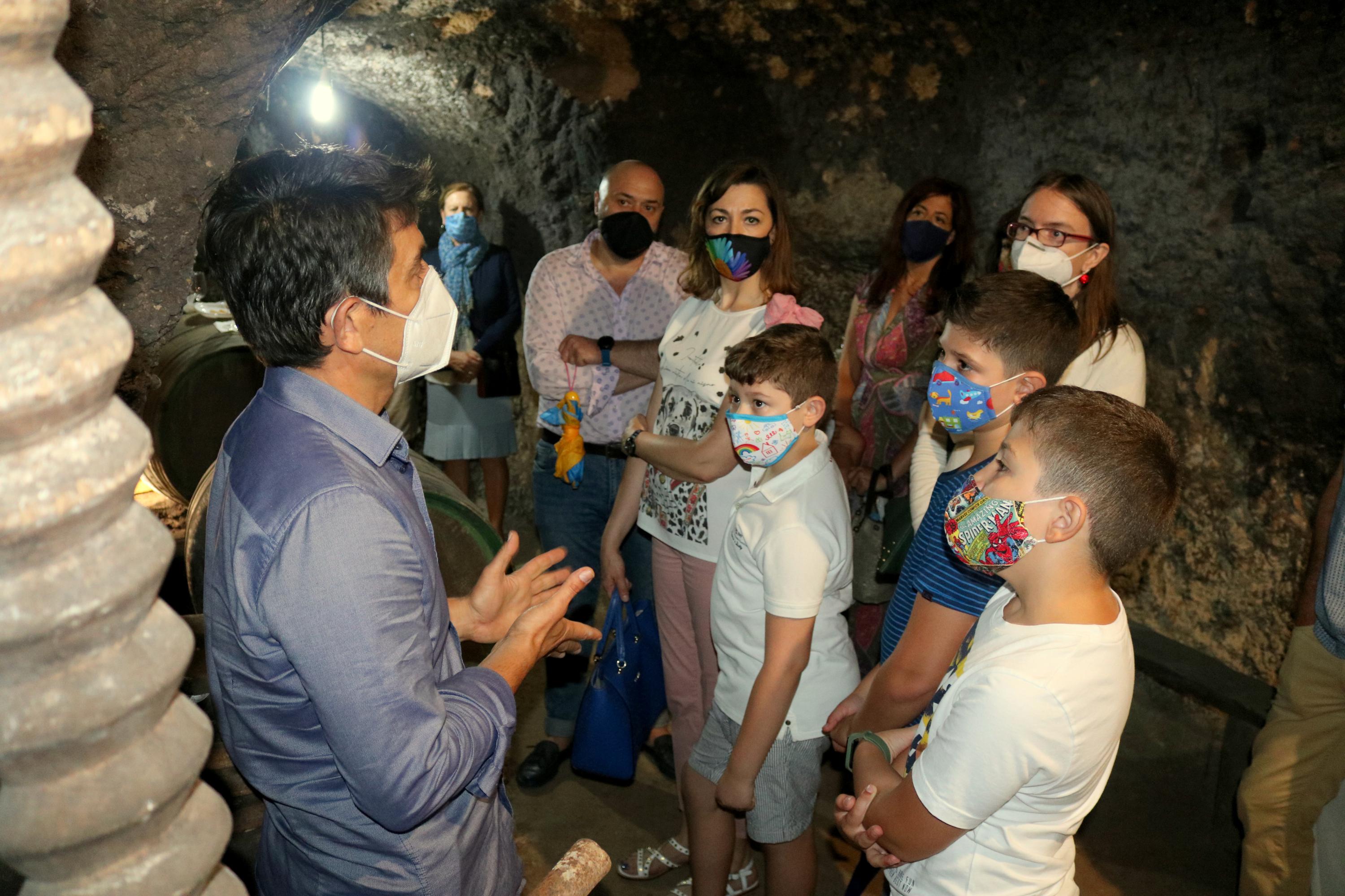 Las Bodegas de Torquemada se convierten en un atractivo turístico para los visitantes