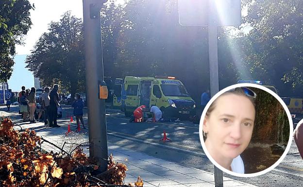Fallece una mujer de 37 años asesinada a puñaladas en plena calle por su expareja en La Granja 
