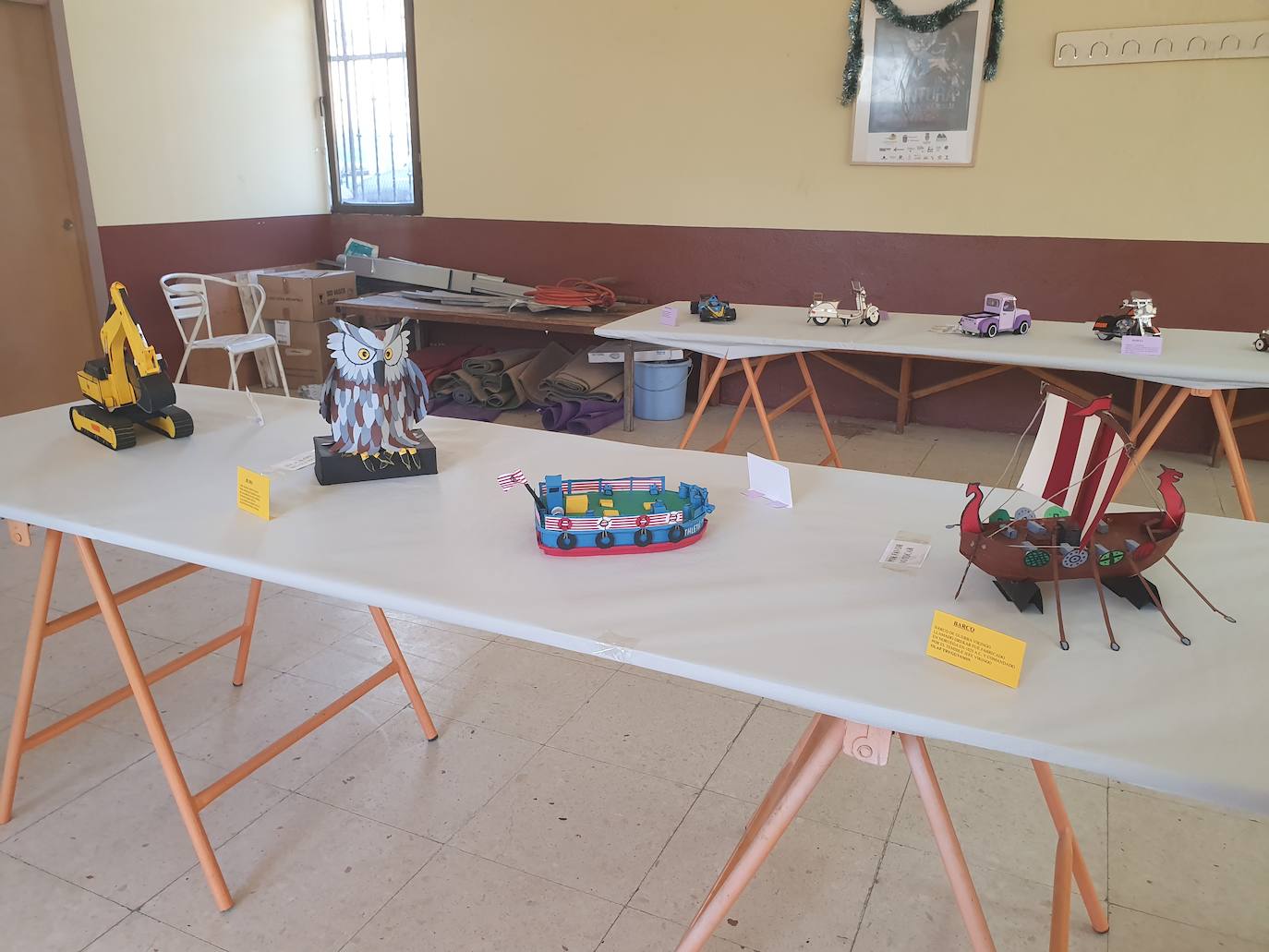 Uno de los trabajos artesanos realizados por un vecino de Garcibuey.