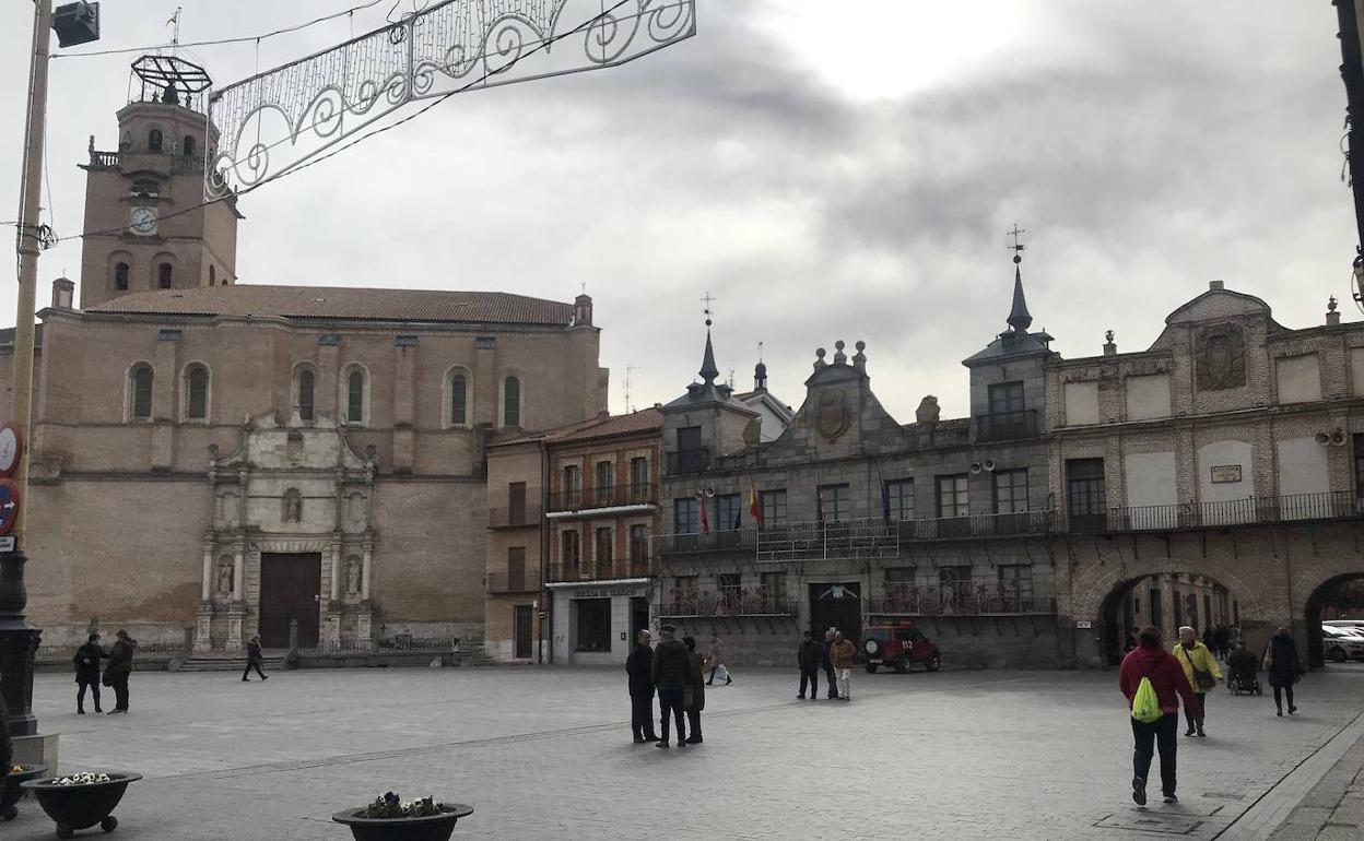 Plaza Mayor de Medina del Campo, que tendrá wifi gratuito.