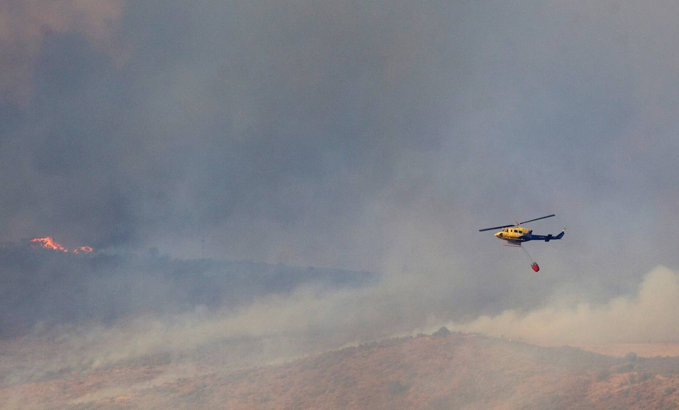 Las llamas han arrasado más de 2.000 hectáreas en la comarca de Aliste