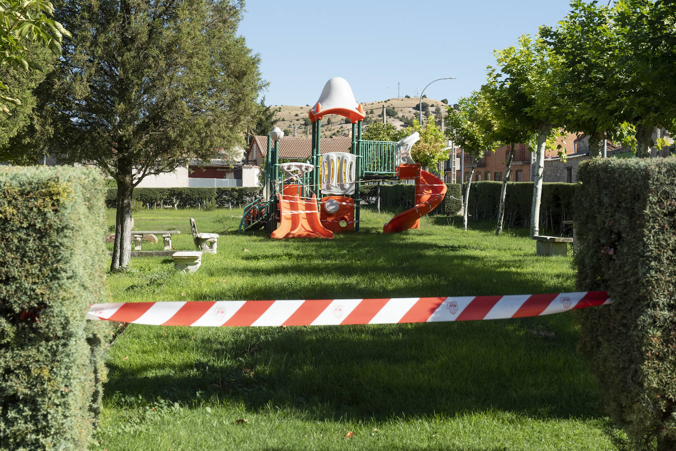 La covid contagia el «miedo» en Segovia.