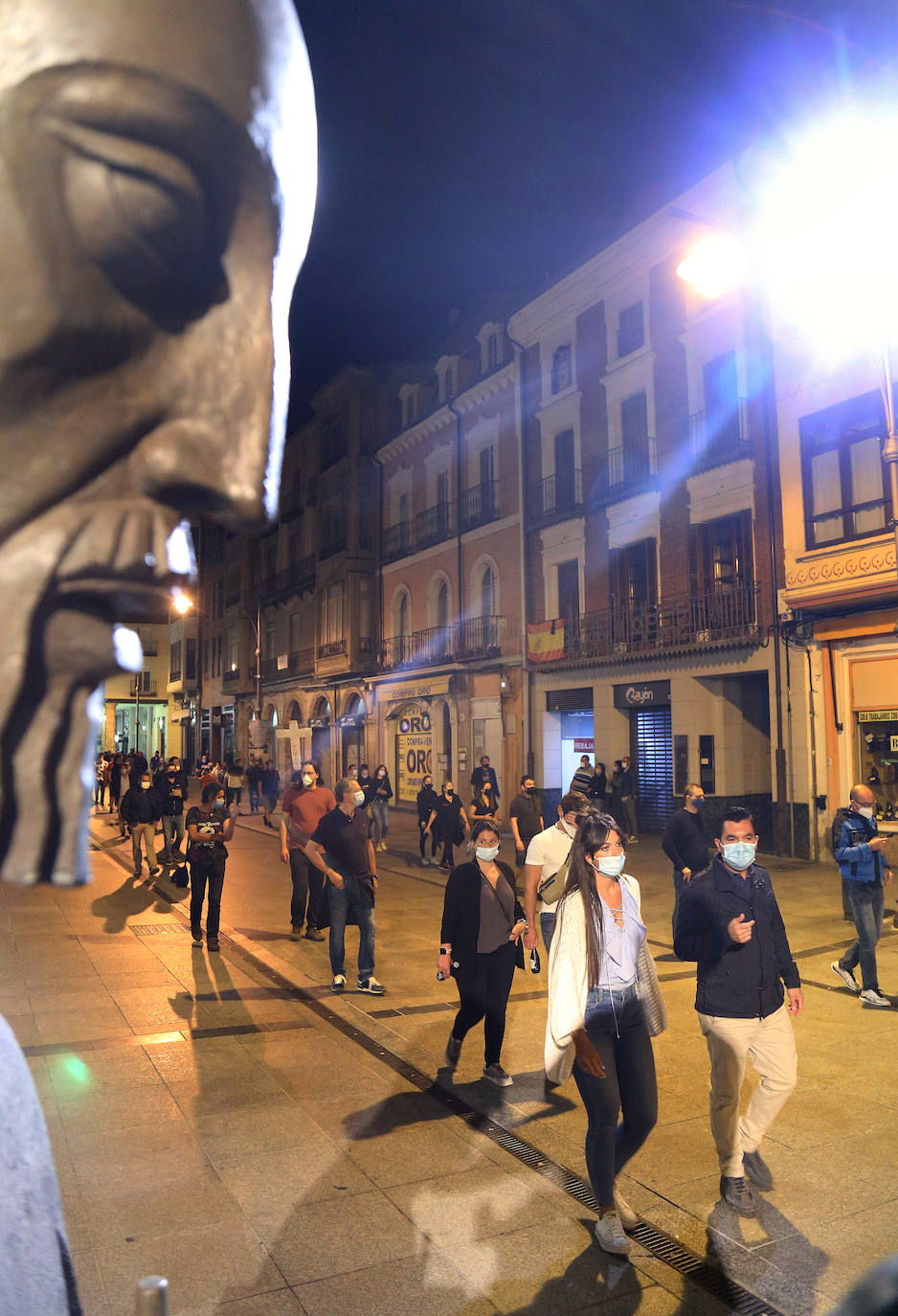 Manifestación de los hosteleros.