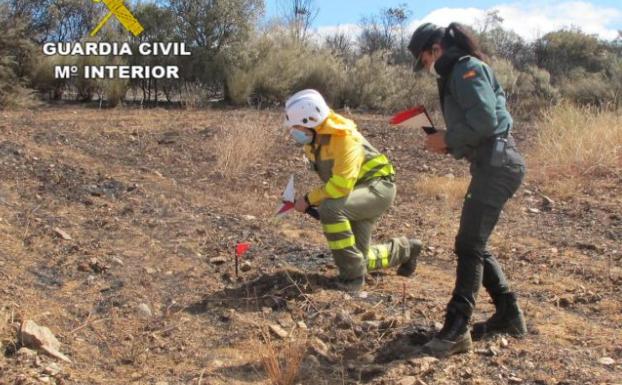 Investigadas dos personas por el incendio de Lober de Aliste