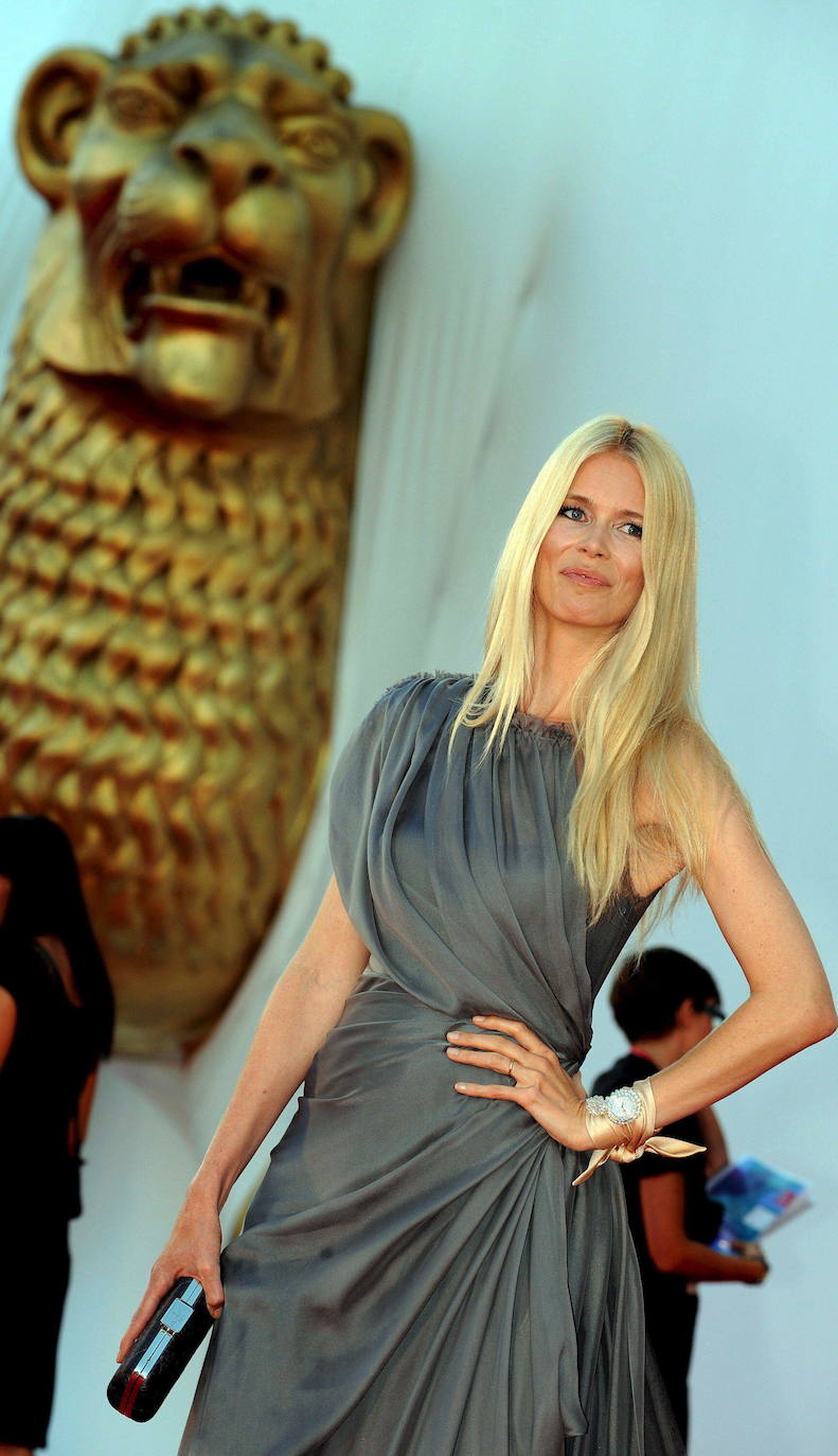 En el festival de cine de Venecia, en 2008. 