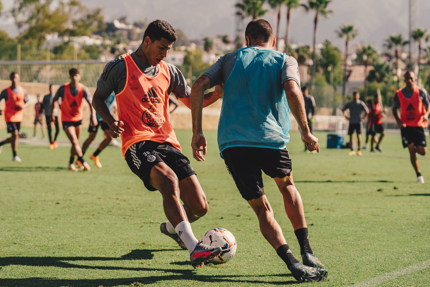 Fotos: Entrenamiento del Real Valladolid en Marbella