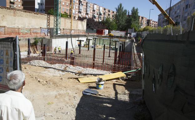 Obras en la nueva sede de la Seguridad Social. 