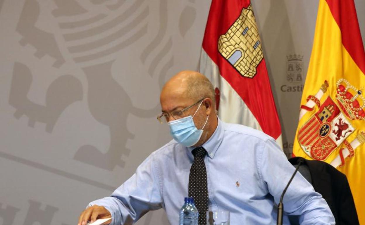 Francisco Igea, vicepresidente y portavoz de la Junta.