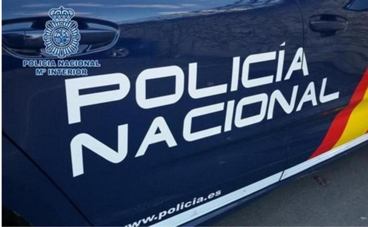Vehículo de la Policía Nacional.