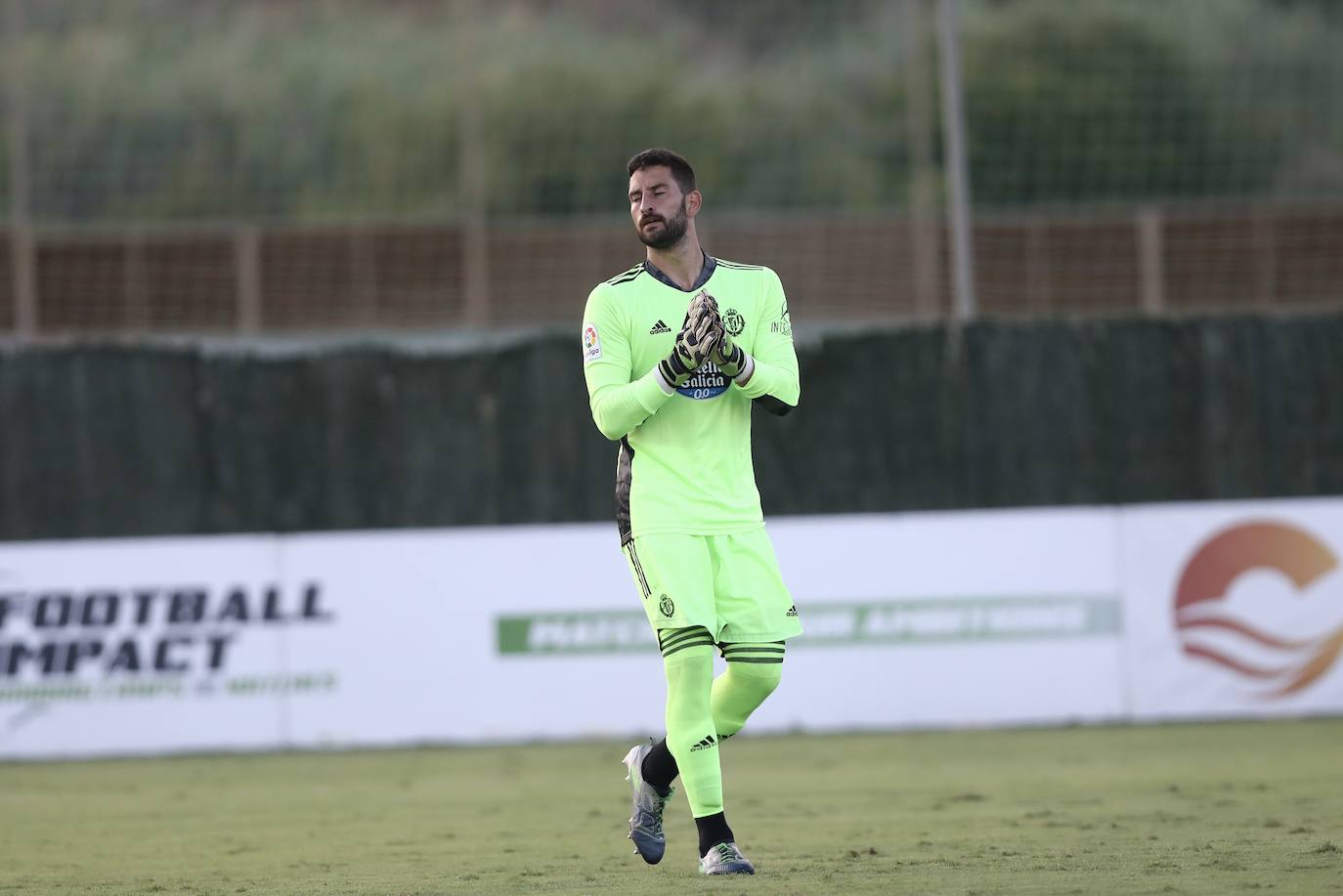 El Real Valladolid ha goleado esta tarde al Granada en el segundo partido amistoso de la pretemporada. 