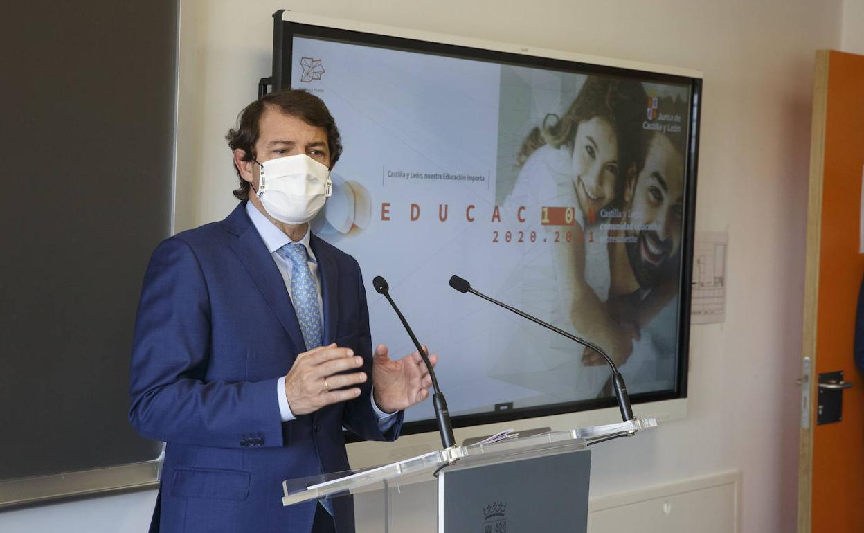 Alfonso Fernández Mañueco, en una imagen de archivo.