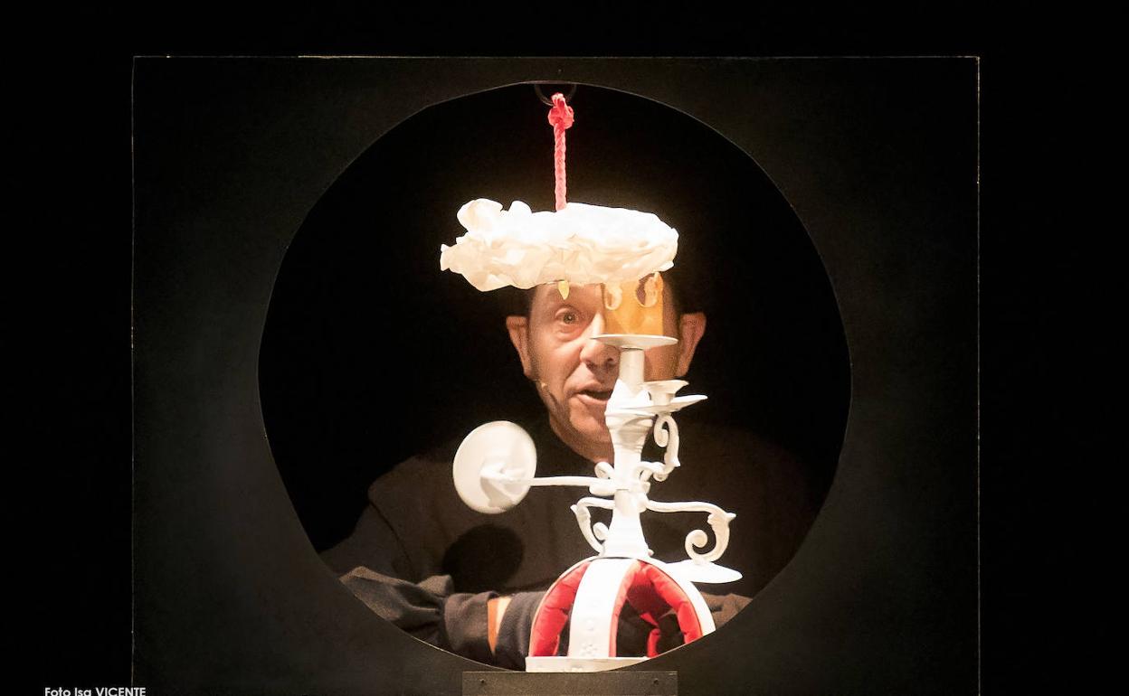 Un momento de 'Blancanieves', de La Chana teatro. 
