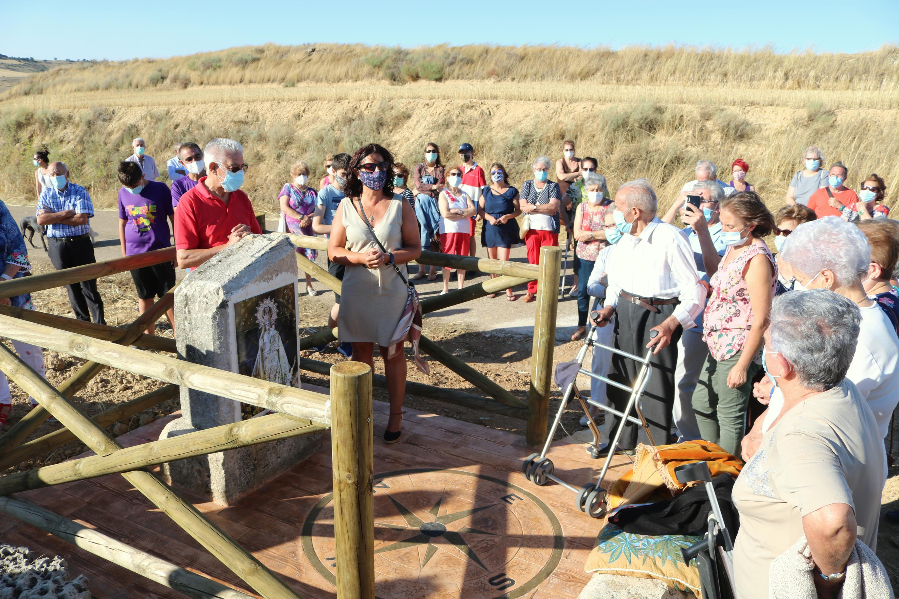Fotos: Torquemada inaugura el Mirador de la Virgen de Valdesalce