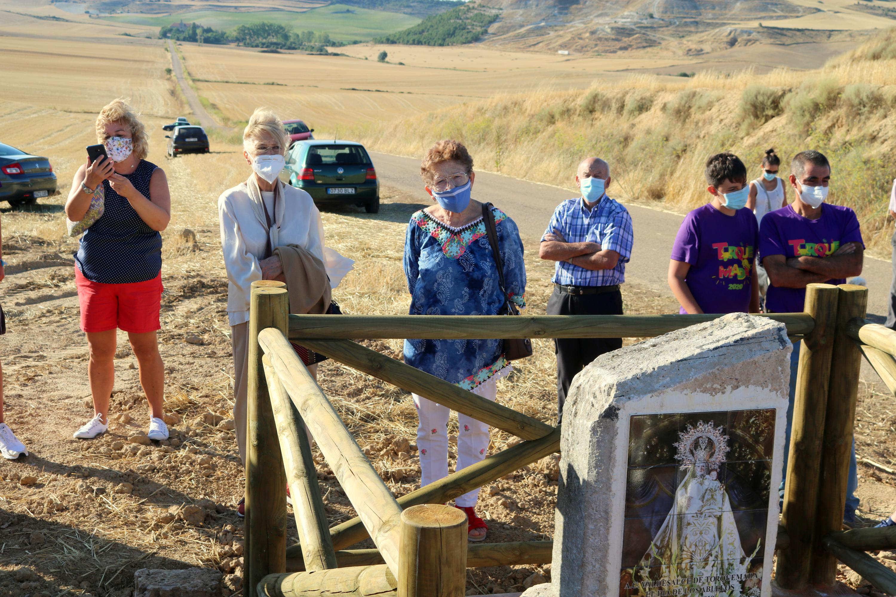 Fotos: Torquemada inaugura el Mirador de la Virgen de Valdesalce