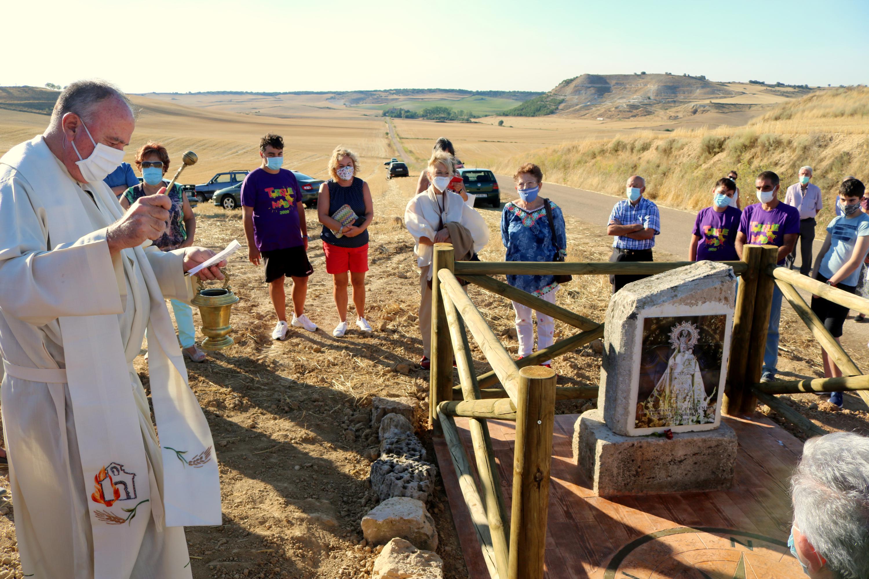 Fotos: Torquemada inaugura el Mirador de la Virgen de Valdesalce