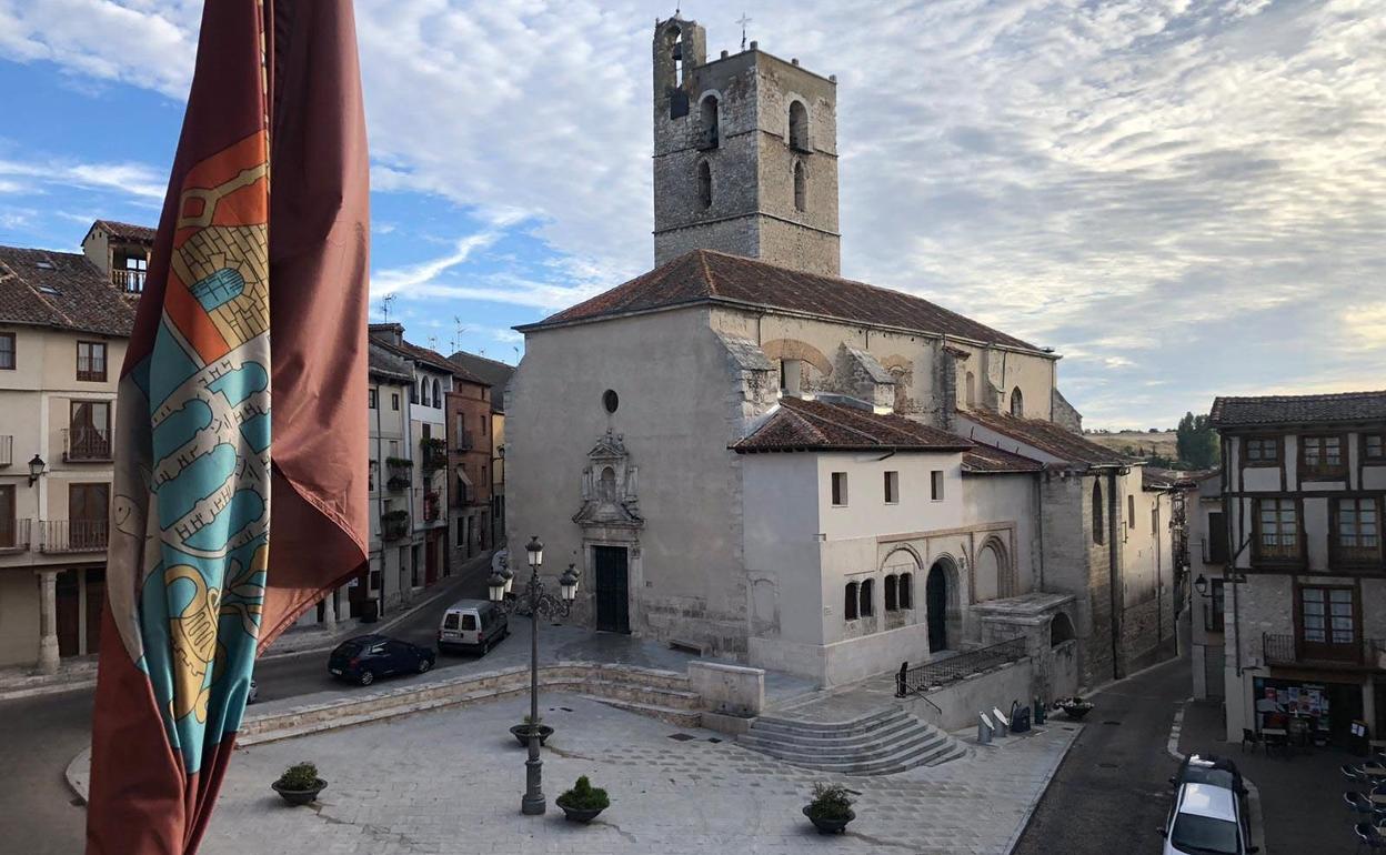 Plaza Mayor de Cuéllar. 