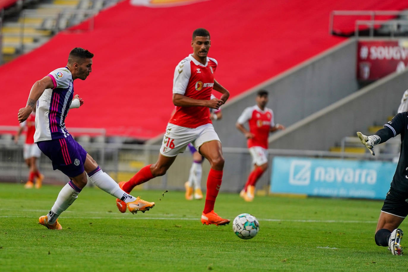 El cansancio acabó de nuevo pasando factura a un Pucela que solo hizo dos cambios y que ofreció momentos de muy buen fútbol