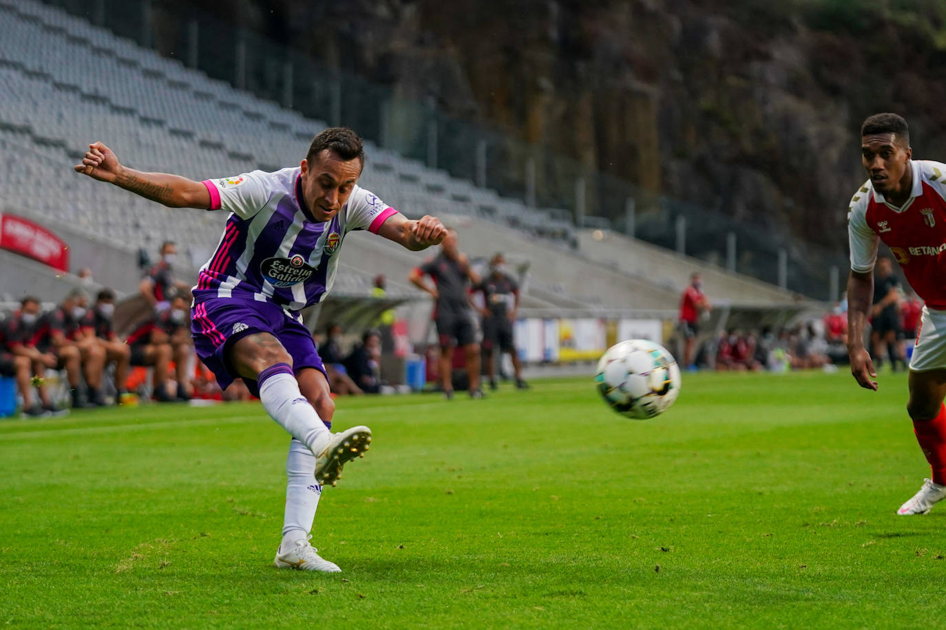 El cansancio acabó de nuevo pasando factura a un Pucela que solo hizo dos cambios y que ofreció momentos de muy buen fútbol