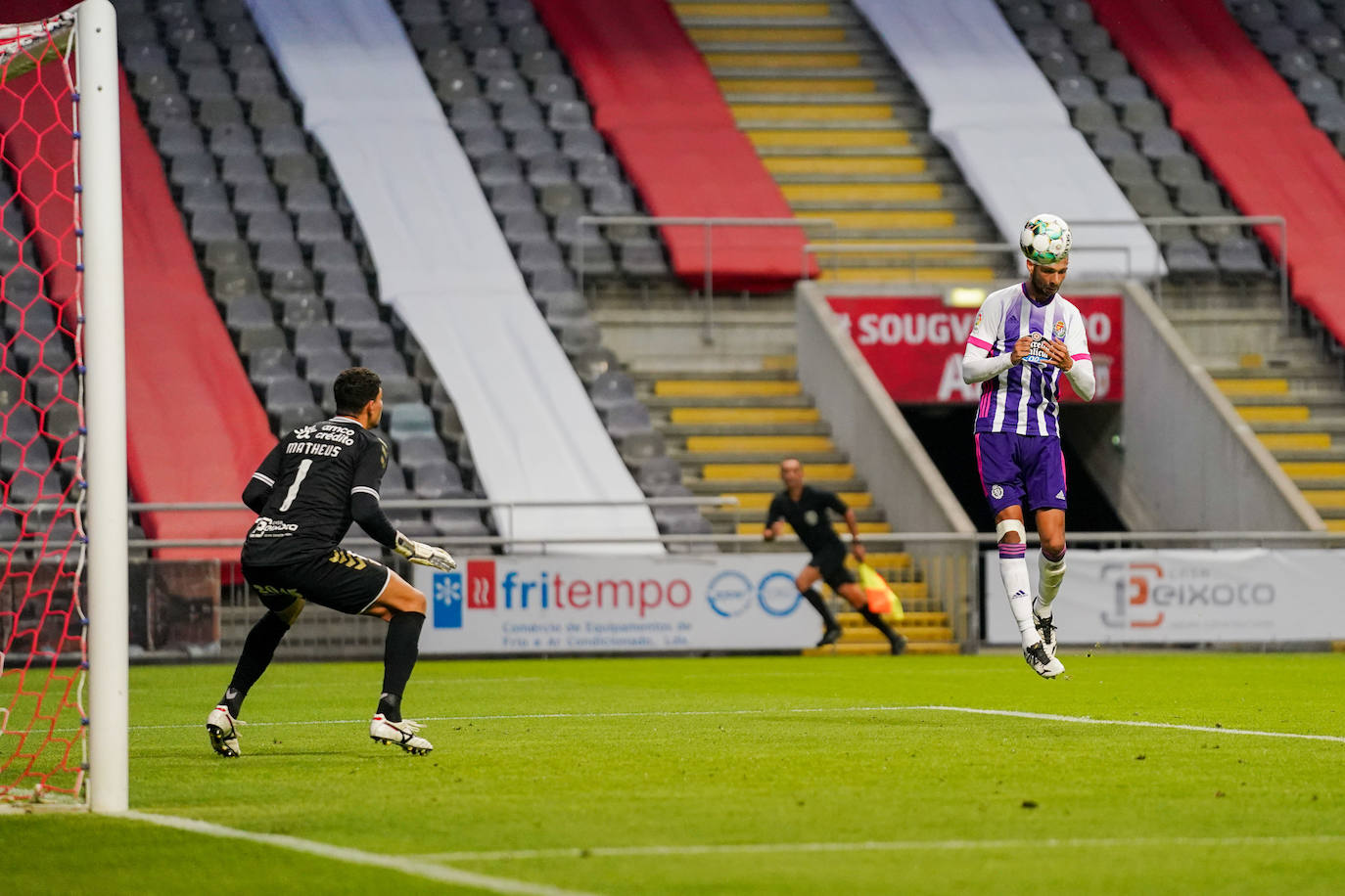 El cansancio acabó de nuevo pasando factura a un Pucela que solo hizo dos cambios y que ofreció momentos de muy buen fútbol