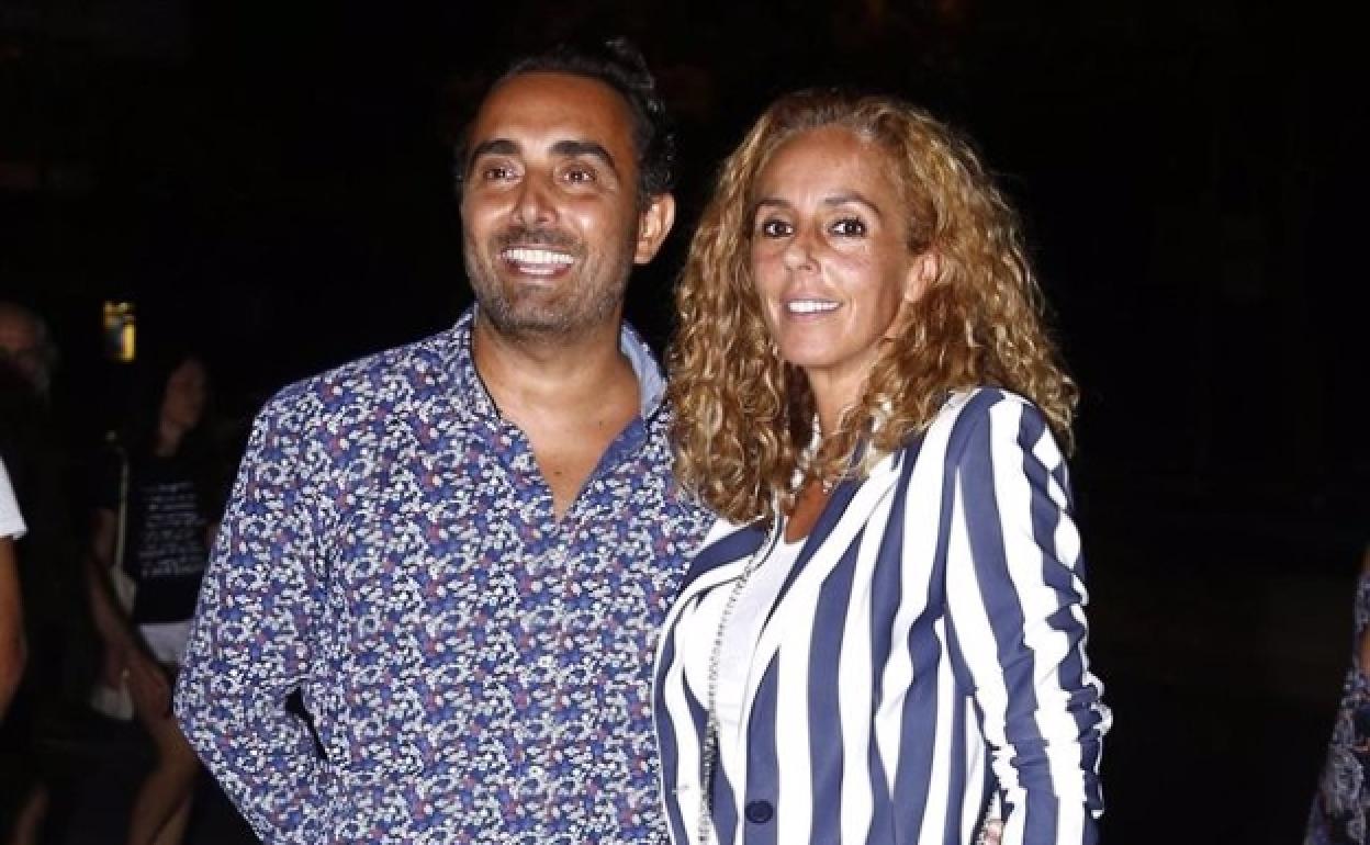 Fidel Albiac y Rocío Carrasco.