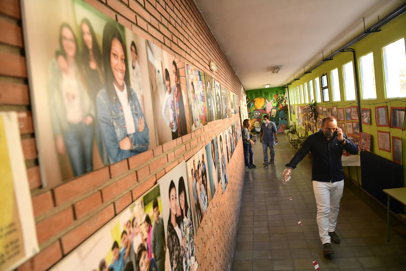 Primer día de colegio en el Gonzalo de Córdoba.