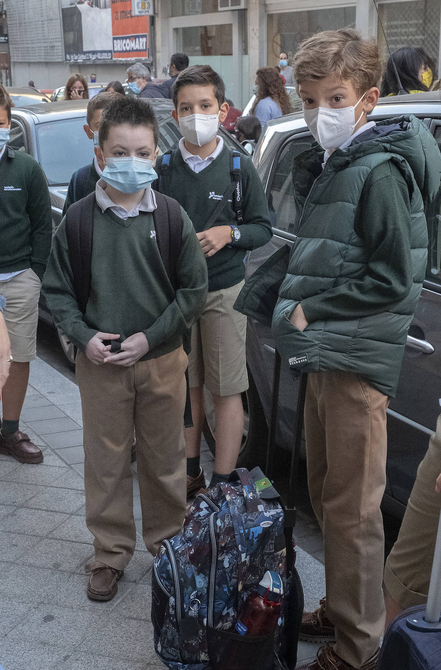 Primer día en el Colegio Santa Teresa de Jesús-Teresianas.