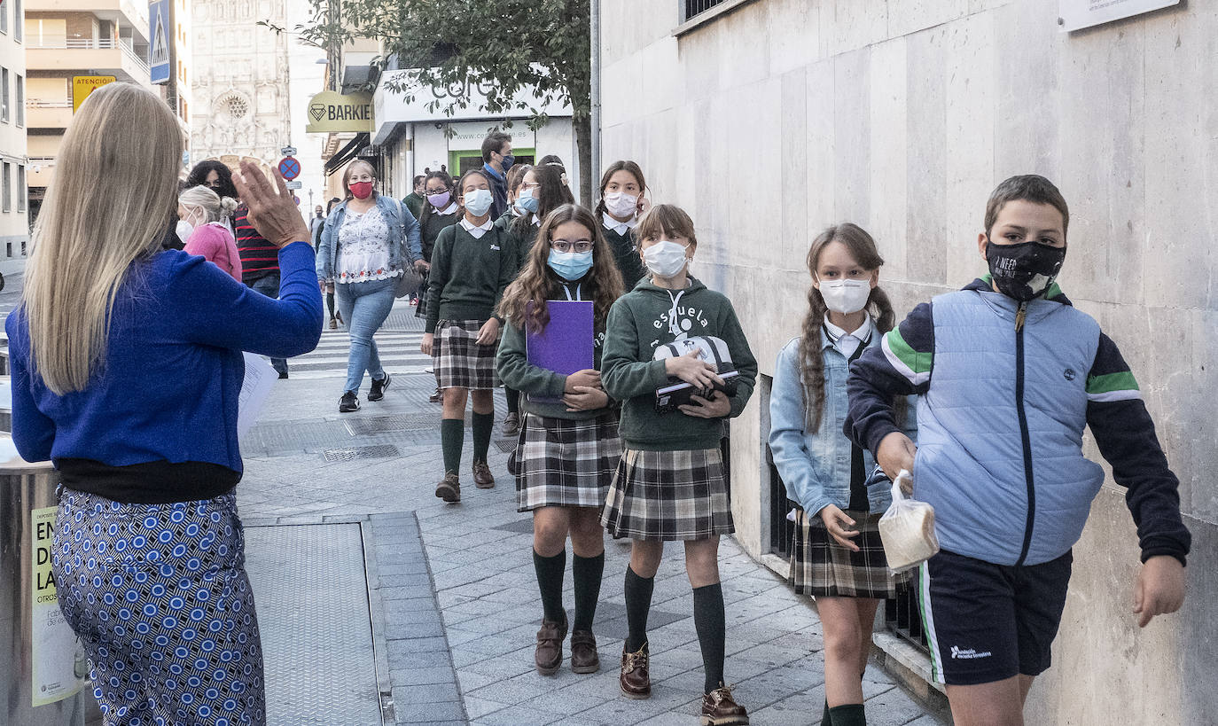 Primer día en el Colegio Santa Teresa de Jesús-Teresianas.