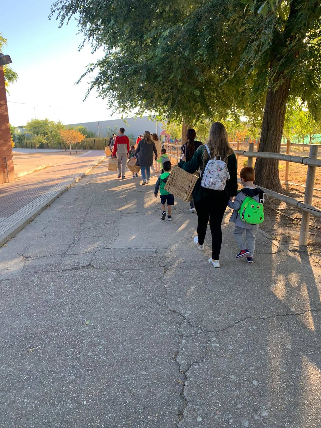 Vuelta al cole en el colegio de Aldemayor de San Martín. 