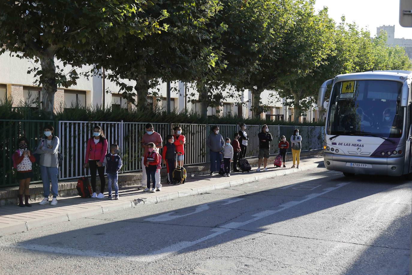 Vuelta al cole en el colegio CRA La Villa de Peñafiel. 