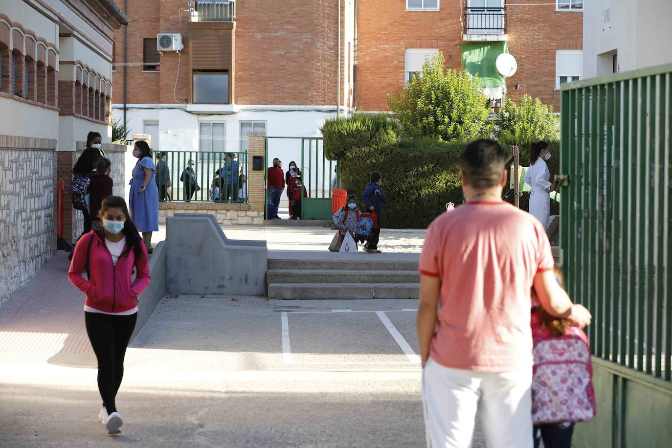 Vuelta al cole en el colegio CRA La Villa de Peñafiel. 