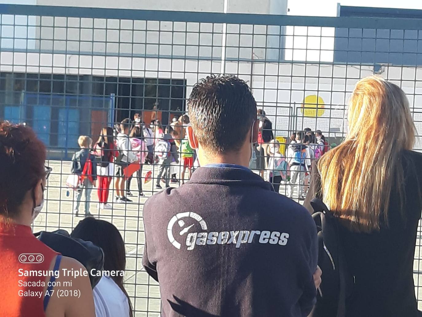 Vuelta al cole en el colegio CEIP Alvar Fáñez de Íscar. 