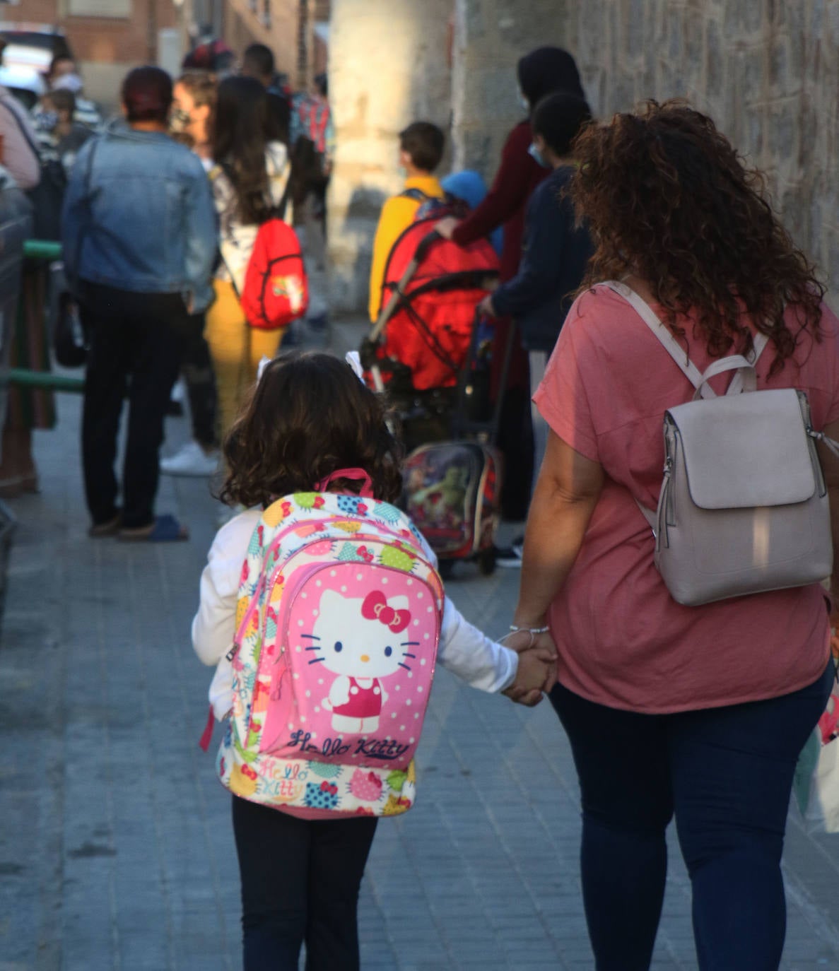 12.000 niños segovianos han vuelto a las aulas. 