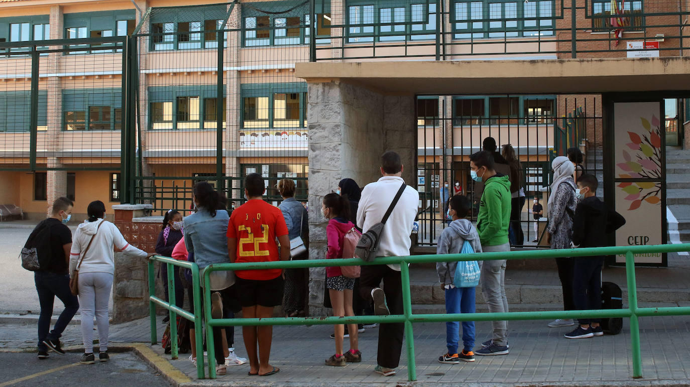 12.000 niños segovianos han vuelto a las aulas. 