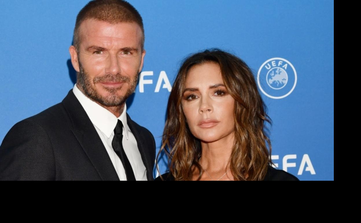 David y Victoria Beckham. 