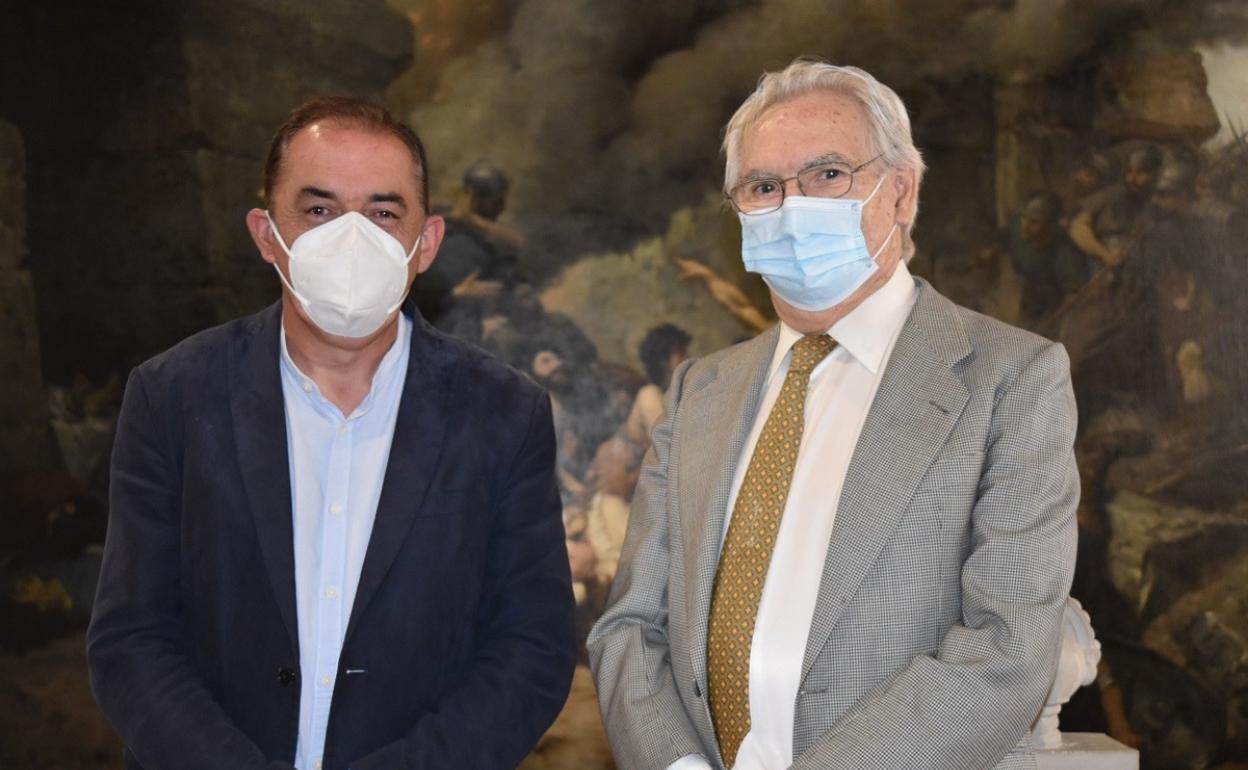 La Diputación Provincial colabora con la Fundación Vicente Marín de Bretún para inventariar su patrimonio