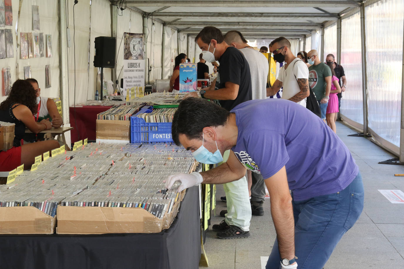 Fotos: Feria del Internacional del Disco en Valladolid