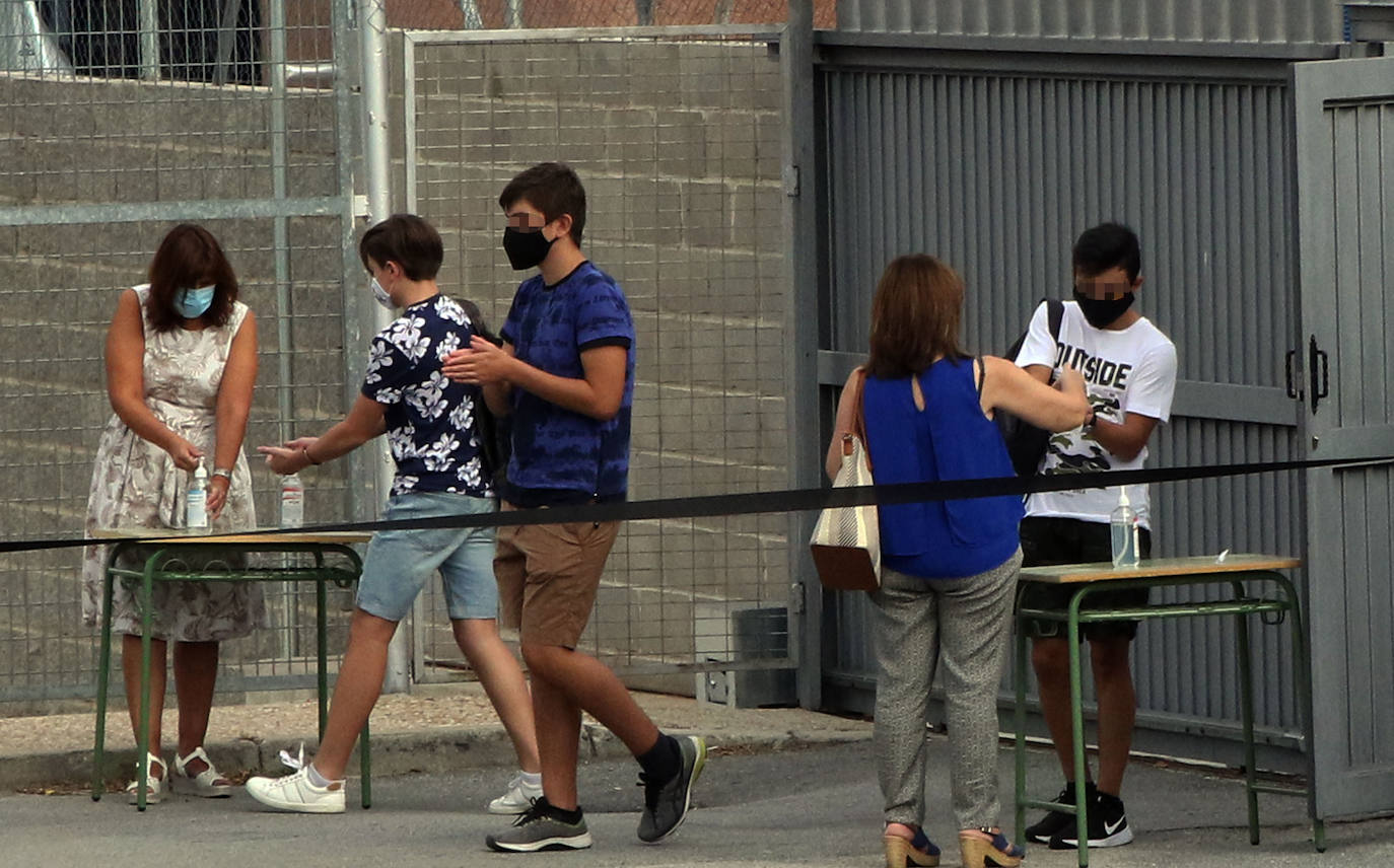 Vuelta a las clases en los Institutos de Segovia 