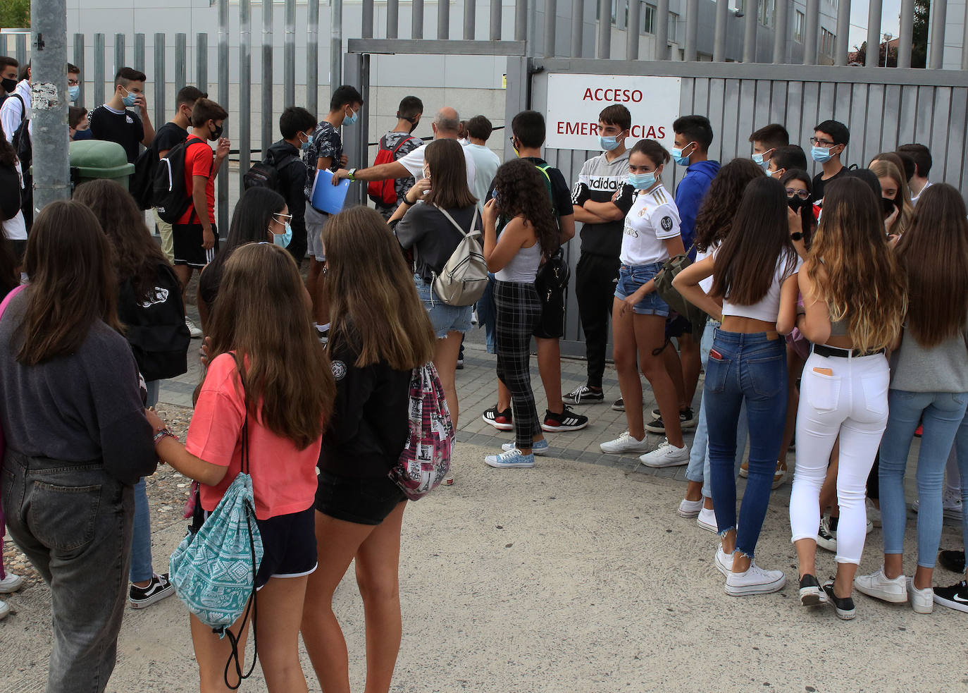 Vuelta a las clases en los Institutos de Segovia 
