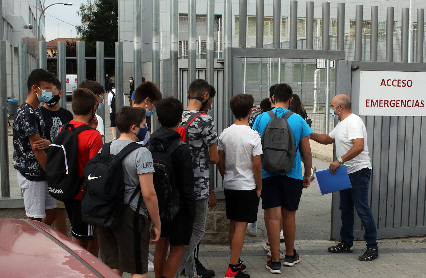 Vuelta a las clases en los Institutos de Segovia 
